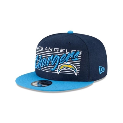 Sapca New Era Los Angeles Chargers NFL Retro 9FIFTY Snapback - Albastri